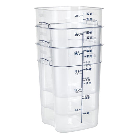 CU142 Cambro FreshPro Camsquare Food Storage Container 20.8Ltr JD Catering Equipment Solutions Ltd