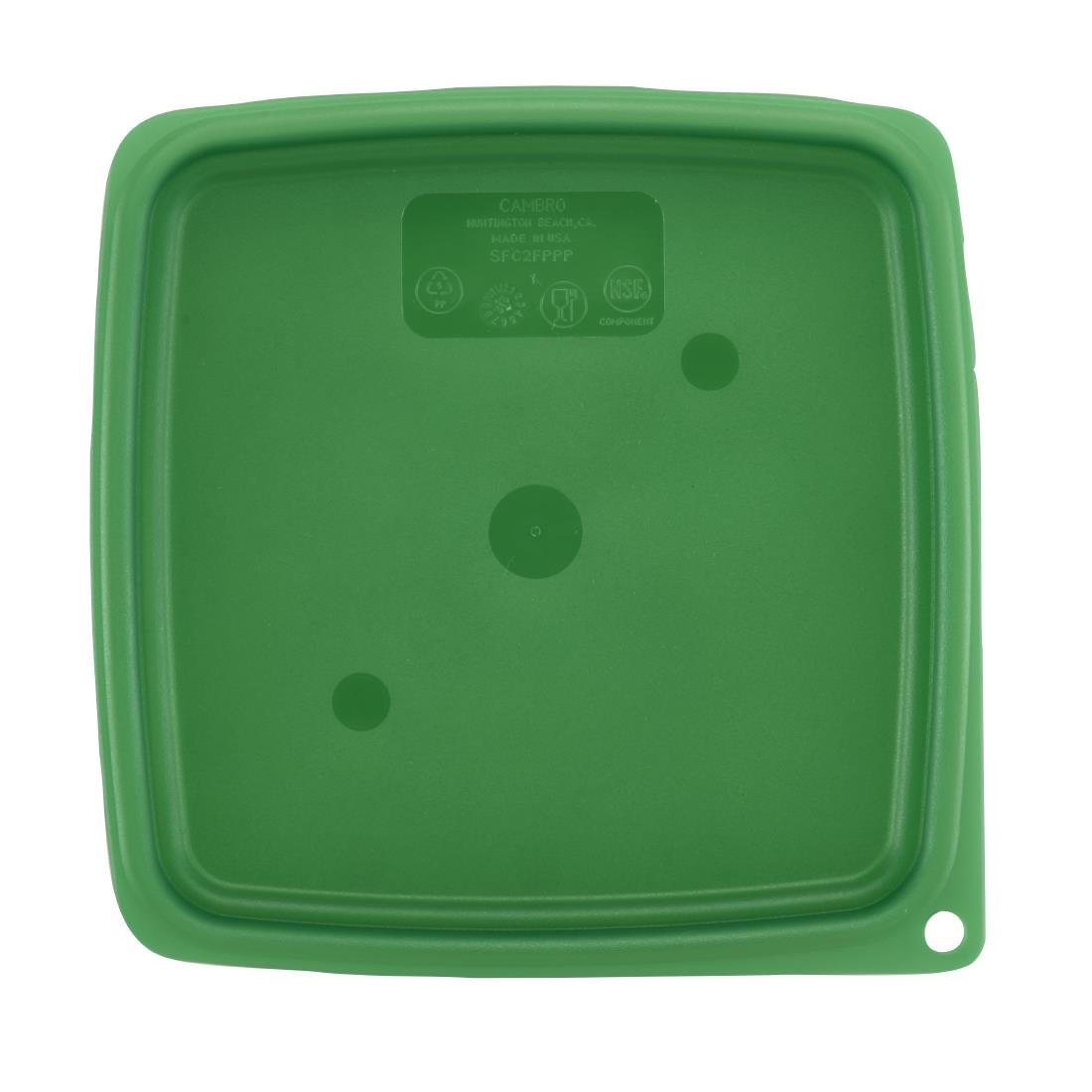 CU144 Cambro FreshPro Green Cover 190x190mm JD Catering Equipment Solutions Ltd