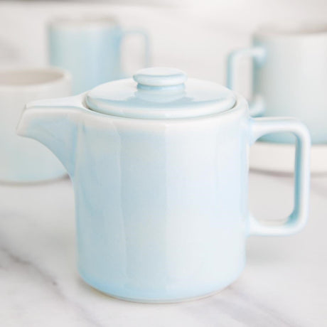 CU181 Olympia Fondant Tea Pot Aqua - 450ml 15.2fl oz (Box 2) JD Catering Equipment Solutions Ltd