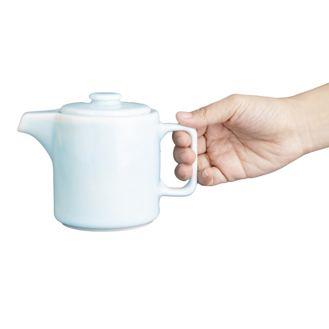 CU181 Olympia Fondant Tea Pot Aqua - 450ml 15.2fl oz (Box 2) JD Catering Equipment Solutions Ltd