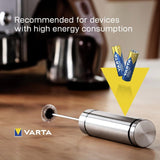 CU360 Varta Longlife Power Batteries AA 4+4 Free Promo Pack JD Catering Equipment Solutions Ltd