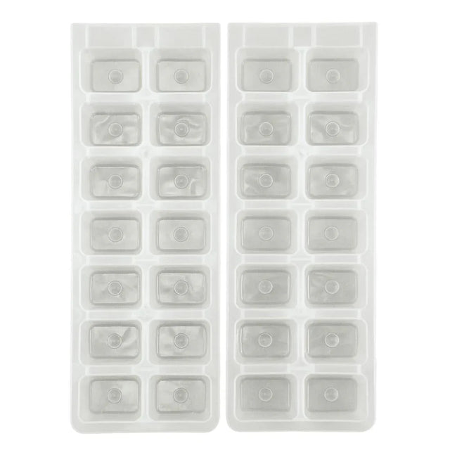 CU402 Chef Aid Ice Cube Tray (Pack of 2) - JD Catering Equipment Solutions Ltd