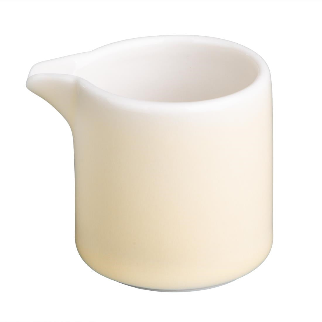 CU420 Olympia Fondant Milk Jug Lemon - 85.5ml 2.9fl oz (Box 12) JD Catering Equipment Solutions Ltd