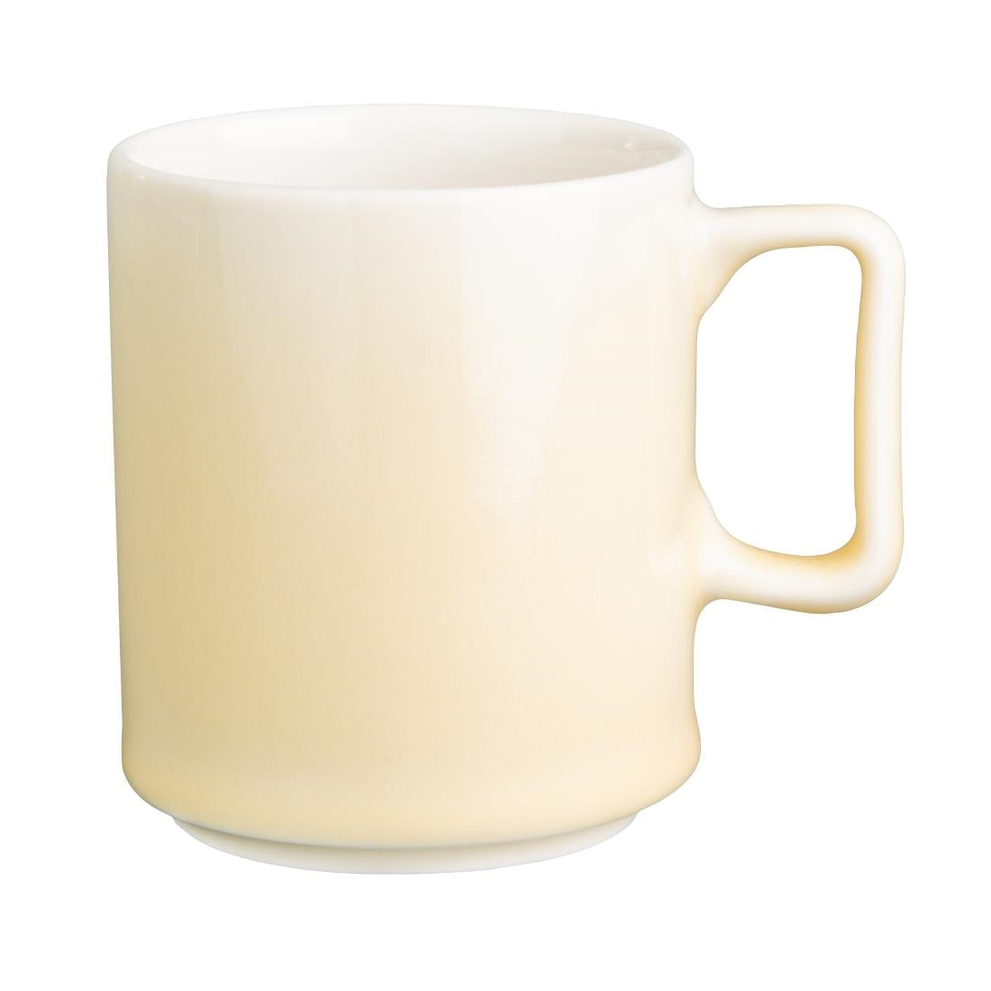 CU426 Olympia Fondant Cup Lemon - 230ml 7.77fl oz (Box 6) JD Catering Equipment Solutions Ltd