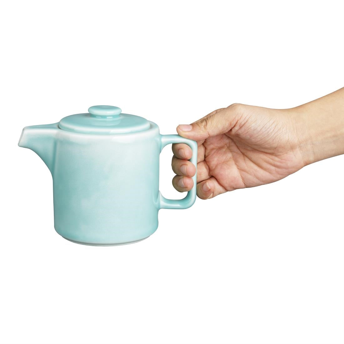 CU439 Olympia Fondant Tea Pot Mint - 450ml 15.2fl oz (Box 2) JD Catering Equipment Solutions Ltd