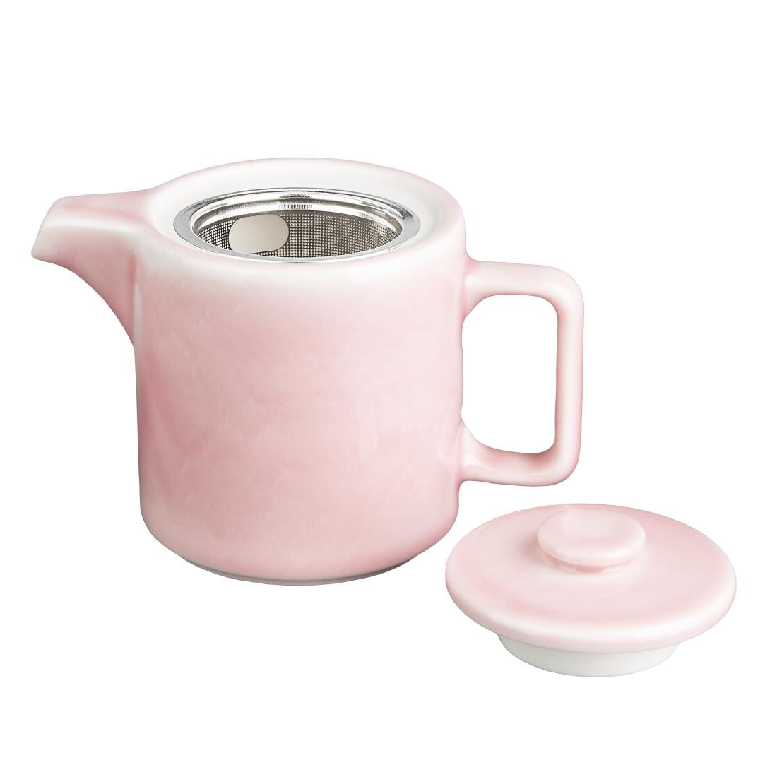 CU457 Olympia Fondant Tea Pot Pink - 450ml 15.2fl oz (Box 2) JD Catering Equipment Solutions Ltd