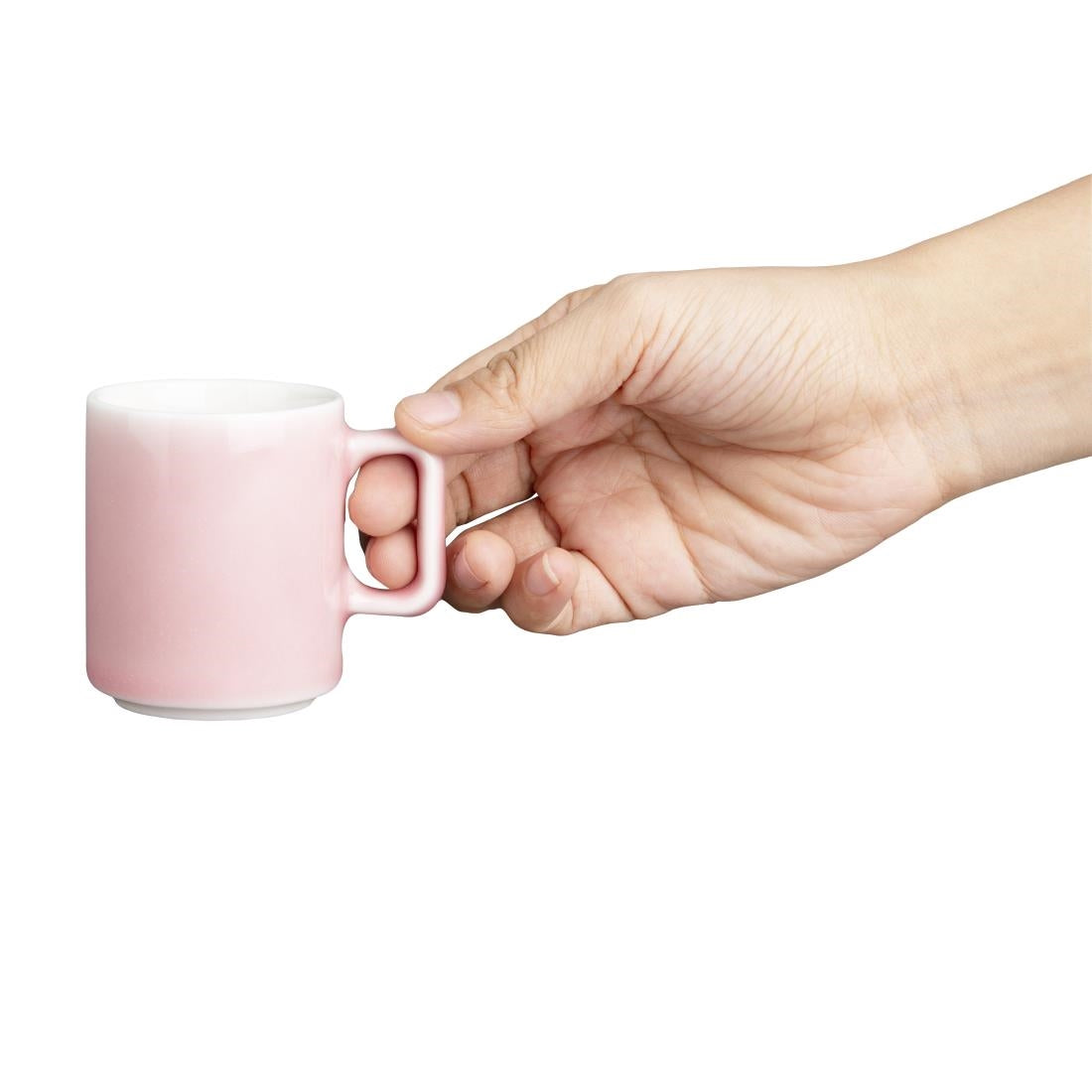 CU458 Olympia Fondant Cup Pink - 85.5ml 2.9fl oz (Box 6) JD Catering Equipment Solutions Ltd