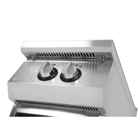 CU487 Buffalo Freestanding 2 Zone Induction Hob JD Catering Equipment Solutions Ltd