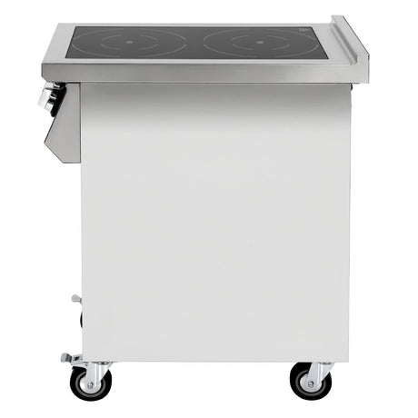 CU487 Buffalo Freestanding 2 Zone Induction Hob JD Catering Equipment Solutions Ltd