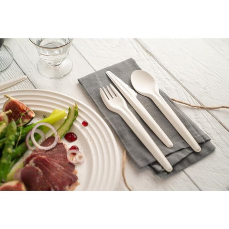 CU494 Sabert Recyclable Paper Cutlery Fork (Pack of 1000) JD Catering Equipment Solutions Ltd