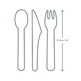 CU542 Vegware Compostable Paper Spoon (Pack 1000) JD Catering Equipment Solutions Ltd