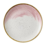 CU646 Churchill Stonecast Accents Petal Pink Evolve Coupe Plate 220mm (Pack of 12) - JD Catering Equipment Solutions Ltd