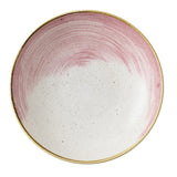 CU648 Churchill Stonecast Accents Petal Pink Coupe Bowl 184mm (Pack of 12) - JD Catering Equipment Solutions Ltd