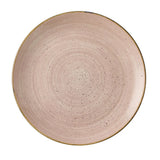 CU652 Churchill Stonecast Raw Terracotta Evolve Coupe Plate 260mm (Pack of 12) - JD Catering Equipment Solutions Ltd