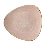 CU657 Churchill Stonecast Raw Terracotta Lotus Plate 254mm (Pack of 12) - JD Catering Equipment Solutions Ltd