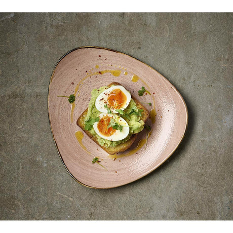 CU659 Churchill Stonecast Raw Terracotta Lotus Bowl 229mm (Pack of 12) - JD Catering Equipment Solutions Ltd