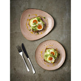 CU659 Churchill Stonecast Raw Terracotta Lotus Bowl 229mm (Pack of 12) JD Catering Equipment Solutions Ltd