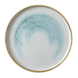 CU660 Churchill Homespun Accents Aquamarine Walled Plate 260mm (Pack of 6) JD Catering Equipment Solutions Ltd