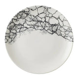 CU665 Churchill Kintsugi Accents Quartz Black Evolve Coupe Plate 260mm (Pack of 12) - JD Catering Equipment Solutions Ltd