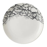 CU666 Churchill Kintsugi Accents Quartz Black Evolve Coupe Plate 220mm (Pack of 12) - JD Catering Equipment Solutions Ltd