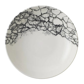 CU668 Churchill Kintsugi Accents Quartz Black Evolve Coupe Bowl 248mm (Pack of 12) - JD Catering Equipment Solutions Ltd