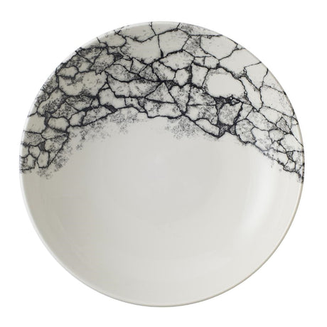 CU668 Churchill Kintsugi Accents Quartz Black Evolve Coupe Bowl 248mm (Pack of 12) JD Catering Equipment Solutions Ltd