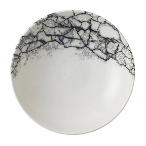 CU669 Churchill Kintsugi Accents Quartz Black Evolve Coupe Bowl 184mm (Pack of 12) - JD Catering Equipment Solutions Ltd