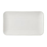 CU678 Churchill Dudson Harvest Norse White Organic Rectangular Plate 270 x 160mm (Pack of 12) - JD Catering Equipment Solutions Ltd