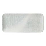 CU689 Churchill Makers Collection Jute Grey Organic Coupe Rectangle Platter 349 x 159mm (Pack of 6) - JD Catering Equipment Solutions Ltd
