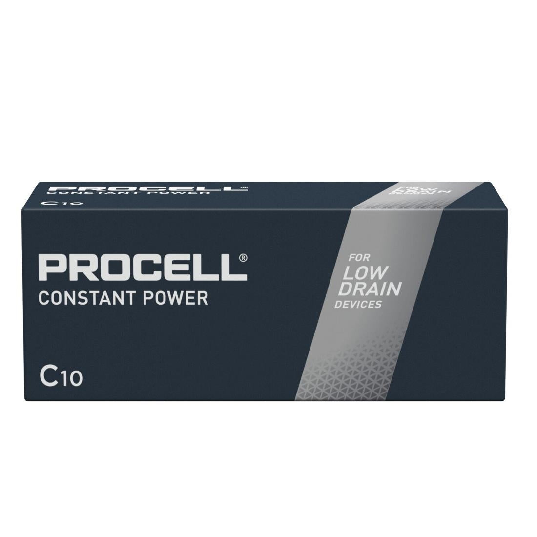 CU752 Duracell Procell Constant Power C 1.5V Battery (Pack of 10) JD Catering Equipment Solutions Ltd