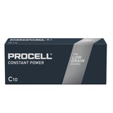 CU752 Duracell Procell Constant Power C 1.5V Battery (Pack of 10) JD Catering Equipment Solutions Ltd