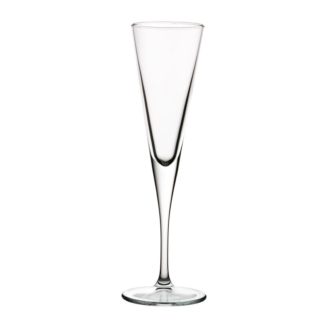 CW100 Utopia V-Line Champagne Flutes 150ml (Pack of 12) JD Catering Equipment Solutions Ltd