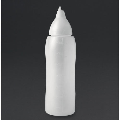 CW113 Araven Clear Non-Drip Sauce Bottle 24oz JD Catering Equipment Solutions Ltd