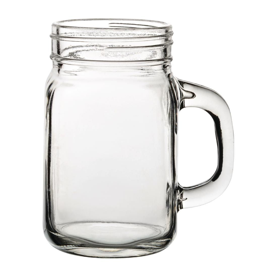 CW200 Utopia Handled Mason Jars 430ml (Pack of 24) JD Catering Equipment Solutions Ltd