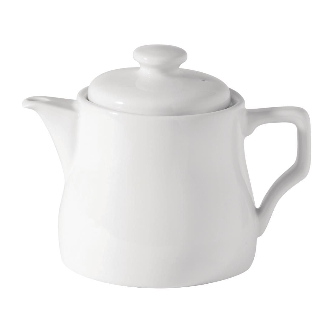 CW324 Utopia Titan Teapots White 460ml (Pack of 6) JD Catering Equipment Solutions Ltd