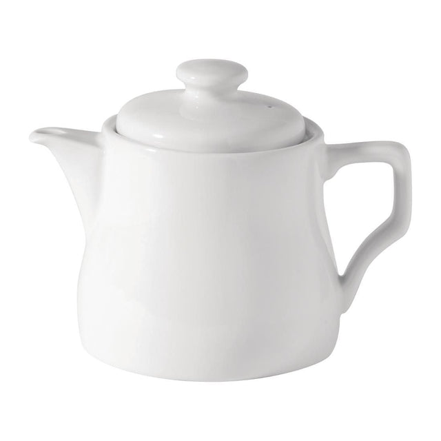 CW324 Utopia Titan Teapots White 460ml (Pack of 6) JD Catering Equipment Solutions Ltd