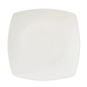 CW347 Utopia Titan Rounded Square Plates White 270mm (Pack of 6) - JD Catering Equipment Solutions Ltd