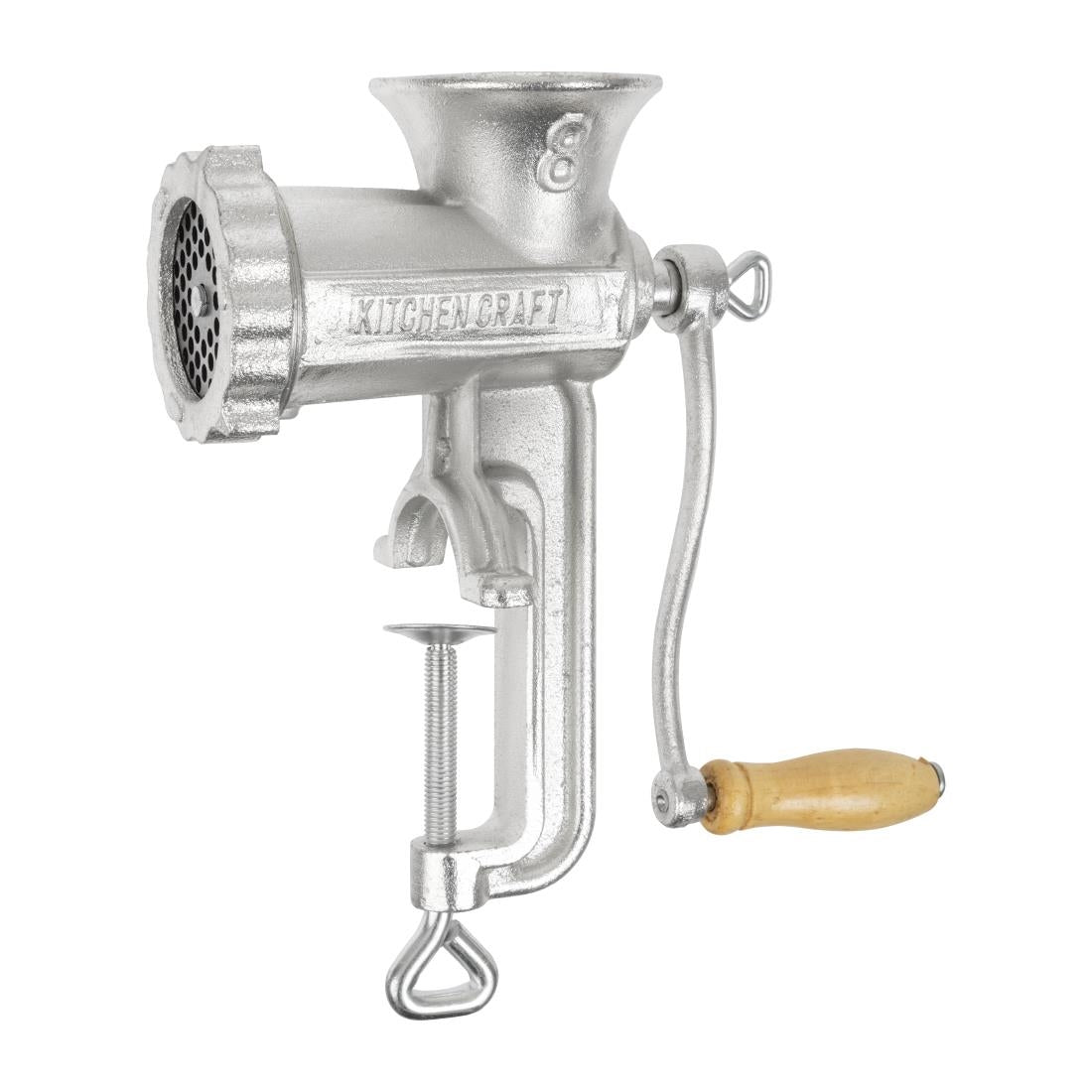 CW376 Kitchen Craft No.8 Manual Meat Mincer JD Catering Equipment Solutions Ltd