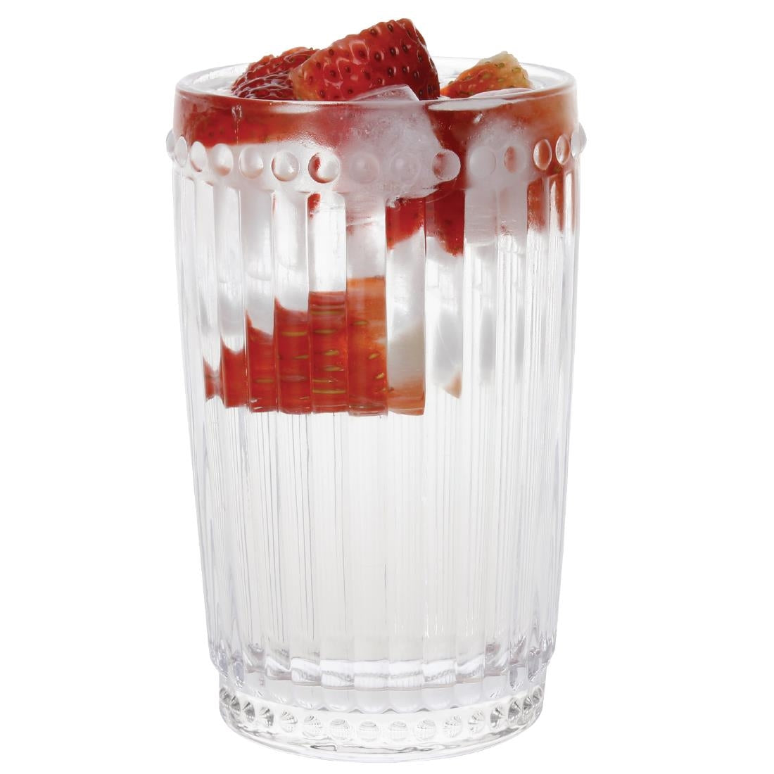 CW396 Olympia Baroque Glass Tumblers 395ml (Pack of 6) JD Catering Equipment Solutions Ltd