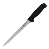 CW456 Victorinox Fibrox Filleting Knife Narrow Flexible Blade 20cm JD Catering Equipment Solutions Ltd