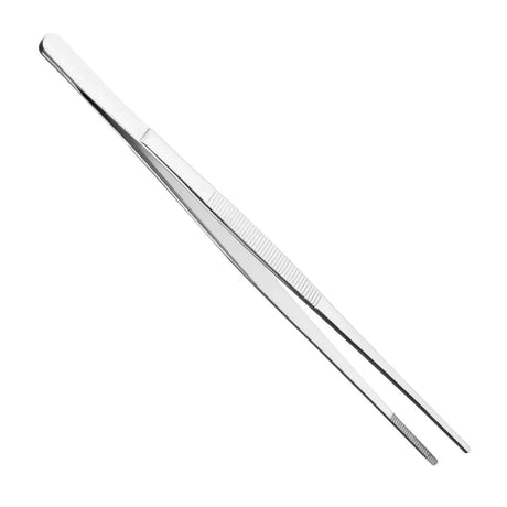 CW498 Vogue Round Tipped Tweezers 300mm - JD Catering Equipment Solutions Ltd