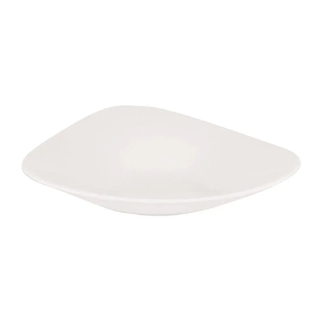 CW558 Churchill Lotus Triangular Shallow Bowls White 238mm (Pack of 12) - JD Catering Equipment Solutions Ltd