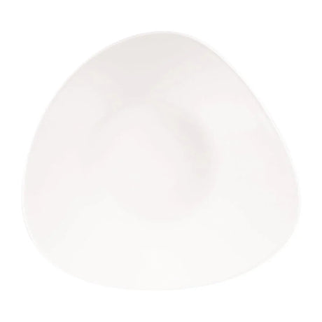 CW559 Churchill Lotus Triangular Shallow Bowls White 278mm (Pack of 12) - JD Catering Equipment Solutions Ltd