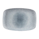 CW560 Churchill Studio Prints Raku Rectangular Plates Topaz Blue 245 x 355mm (Pack of 6) JD Catering Equipment Solutions Ltd
