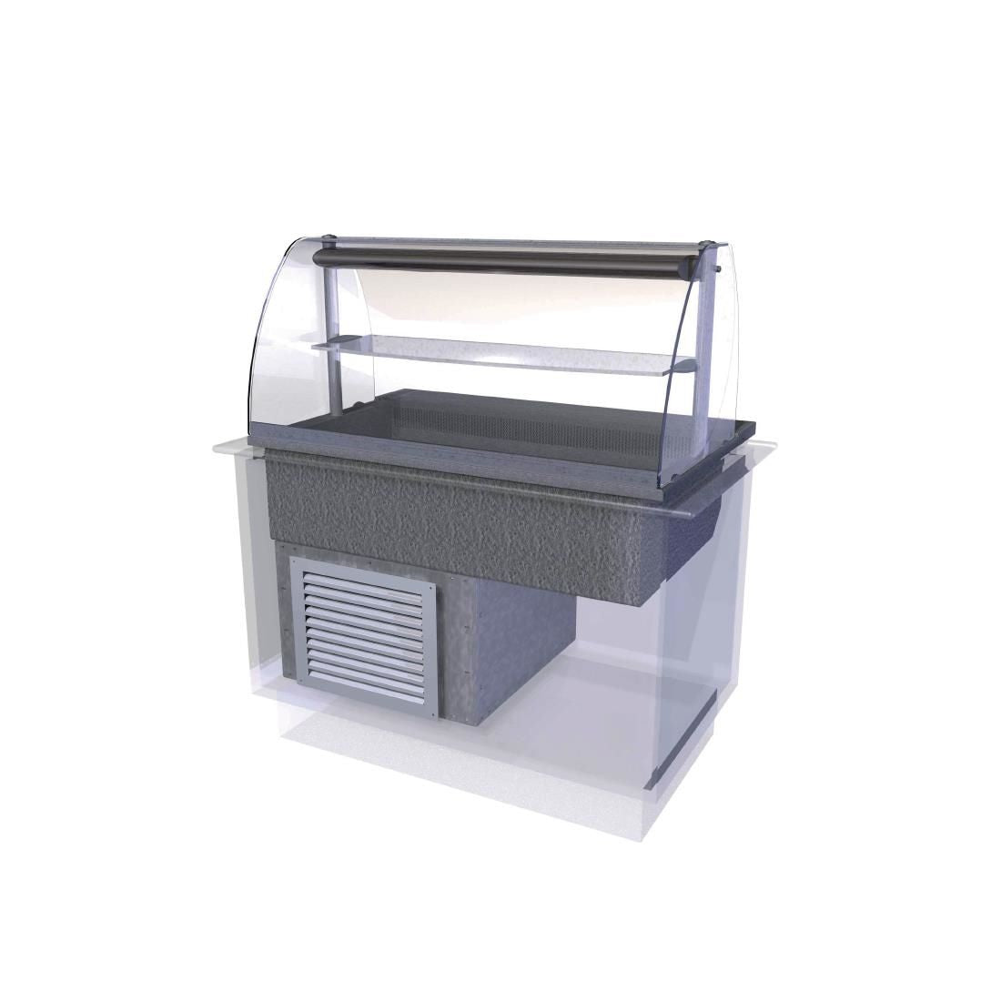 CW605 Designline Drop In Chilled Deli Serve Over Counter 1175mm JD Catering Equipment Solutions Ltd