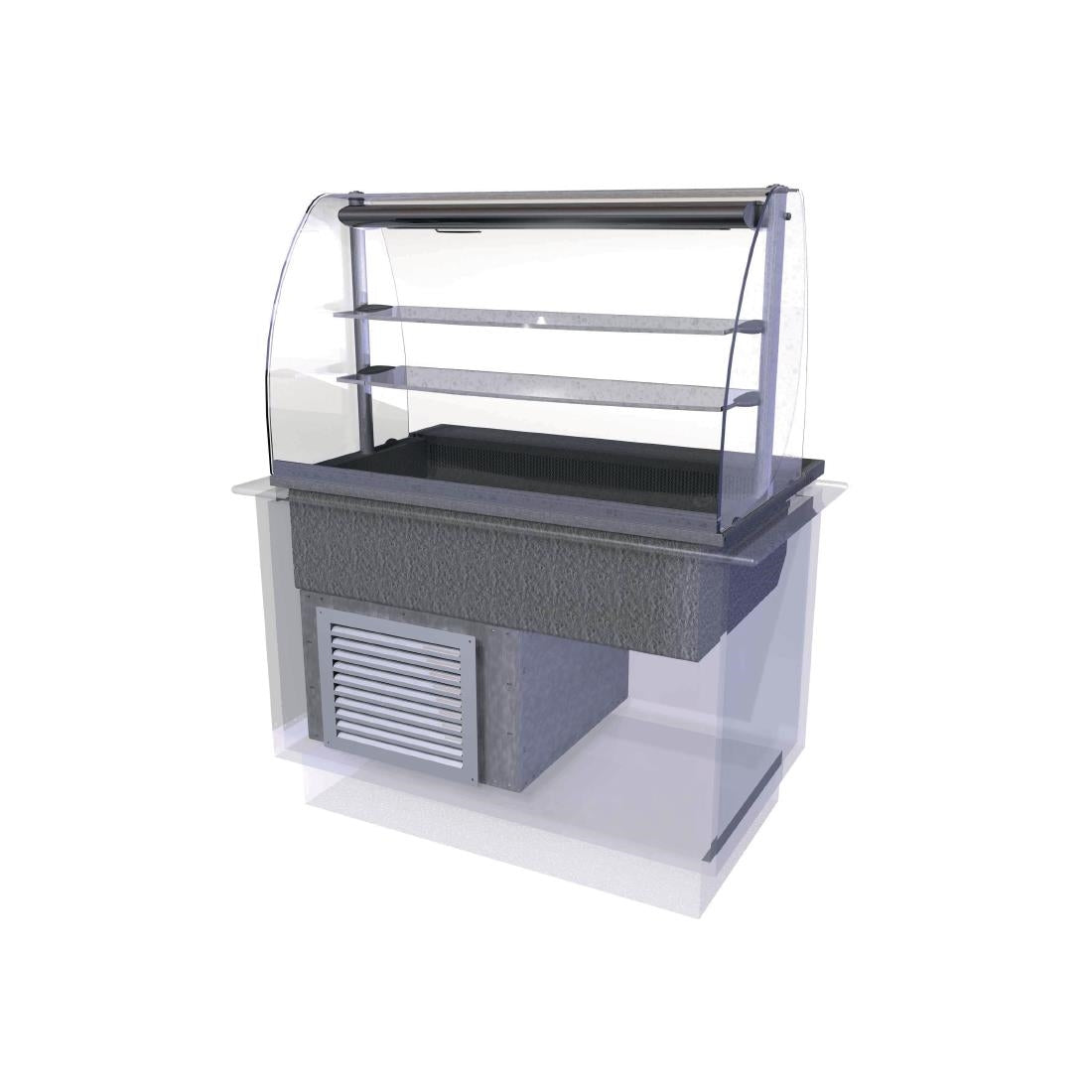 CW609 Designline Cold Multi Level Deli Assisted Service 1175mm JD Catering Equipment Solutions Ltd
