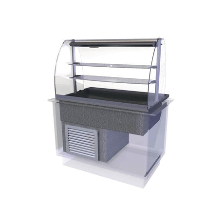 CW609 Designline Cold Multi Level Deli Assisted Service 1175mm JD Catering Equipment Solutions Ltd