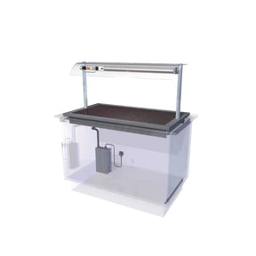 CW618 Designline Drop In Ceran Glass Hotplate HP3 - JD Catering Equipment Solutions Ltd