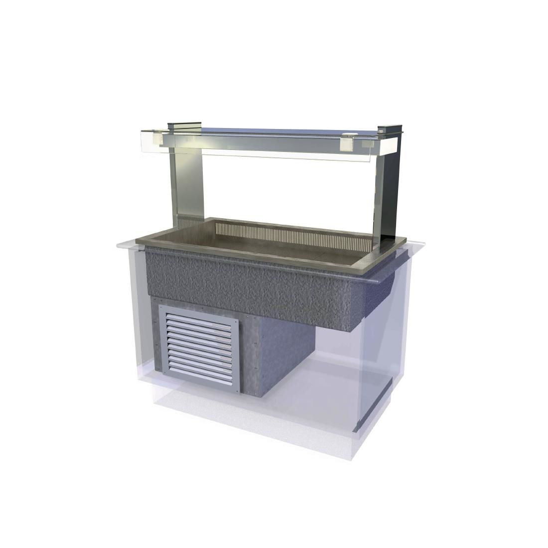CW632 Kubus Drop In Cold Well Self Service 1175mm JD Catering Equipment Solutions Ltd