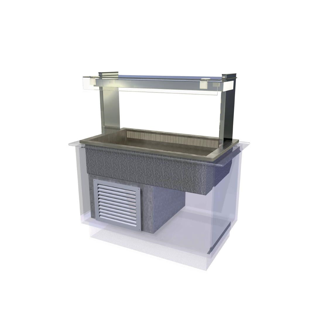 CW633 Kubus Drop In Cold Well Self Service 1525mm JD Catering Equipment Solutions Ltd